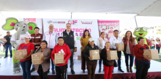 DIF Puebla Capital entrega 4 mil 418 despensas en La Resurrección