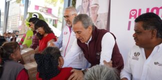 DIF Puebla Capital entrega 12 mil despensas en San Aparicio