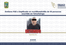 Cae primer presunto responsable de masacre en Tehuitzingo