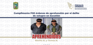 Detienen a pareja por presunto delito de estupro en Zacatlán