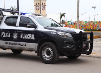 San Pedro Cholula reporta baja del 8% en la incidencia delictiva
