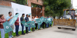 Inician rehabilitación de drenaje sanitario en El Moral, Texmelucan
