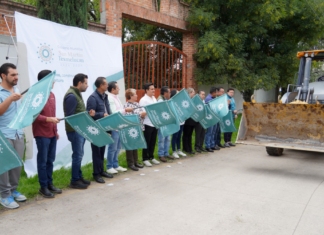 Inician rehabilitación de drenaje sanitario en El Moral, Texmelucan