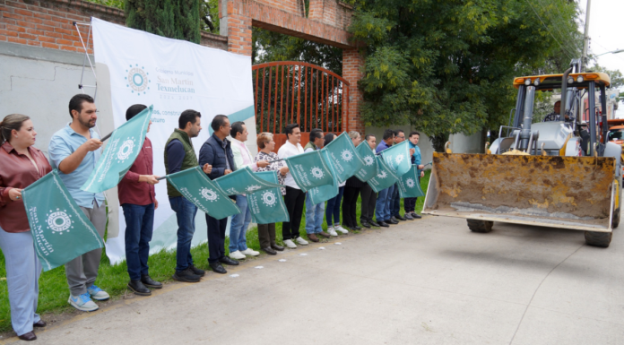 Inician rehabilitación de drenaje sanitario en El Moral, Texmelucan