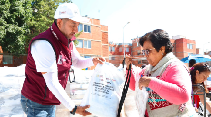 SEDIF Puebla entrega más de 12 mil despensas a familias