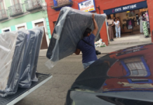 Continúa entrega de apoyos a damnificados por lluvias en Puebla