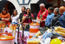 Tonantzin Fernández entrega equipamiento a Brigada Pluvial
