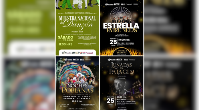 Danza, cine y conciertos llegan este fin de semana a Puebla