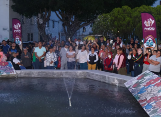 Pepe Chedraui entrega fuente rehabilitada en La Margarita