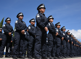 Se gradúan 55 nuevos policías para reforzar a la SSC Puebla