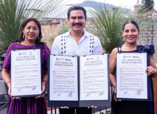 San Andrés Cholula y Oaxaca de Juárez firman hermanamiento