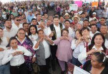Armenta entrega 2.5 mdp en obra comunitaria para Huixcolotla