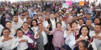 Armenta entrega 2.5 mdp en obra comunitaria para Huixcolotla
