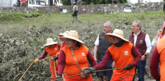 Intensifican limpieza de infraestructura pluvial en Puebla
