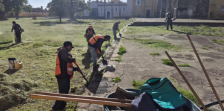San Pedro Cholula intensifica labores de mantenimiento urbano