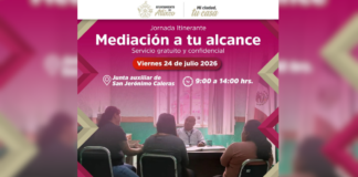 Atlixco llevará jornada de mediación a San Jerónimo Caleras