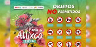 Anuncian medidas de seguridad para la Feria de Atlixco 2026