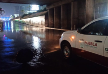 Refuerzan monitoreo por lluvias en municipios de Puebla