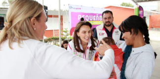 DIF Puebla Capital mejora nutrición de la niñez en San Miguel Espejo