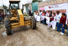 San Pedro Cholula inicia obras viales en dos juntas auxiliares