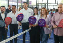 Puebla inaugura complejo de pádel en el Jardín del Arte