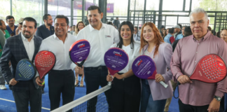 Puebla inaugura complejo de pádel en el Jardín del Arte