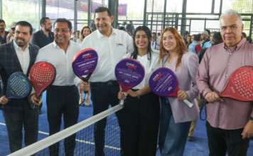 Puebla inaugura complejo de pádel en el Jardín del Arte