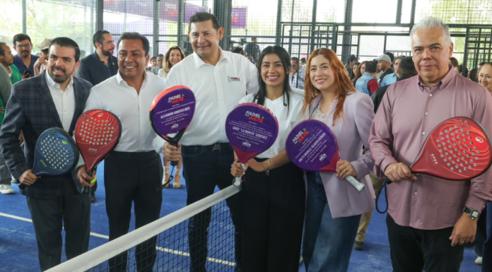 Puebla inaugura complejo de pádel en el Jardín del Arte