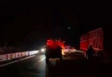 Volcadura de pipa paraliza la autopista Cuacnopalan–Oaxaca