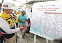 Rehabilitación de calle Ignacio Zaragoza avanza 15%