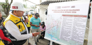Rehabilitación de calle Ignacio Zaragoza avanza 15%