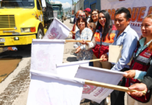 Tonantzin Fernández inicia rehabilitación de la calle 13 Poniente