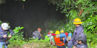 Sin fecha para reanudar rescate de cuerpos en gruta Chichicazapan