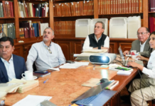 Ayuntamiento y Estado revisan afectaciones por lluvias en Puebla
