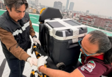 Trasladan de Puebla a CDMX un hígado para trasplante