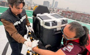 Trasladan de Puebla a CDMX un hígado para trasplante