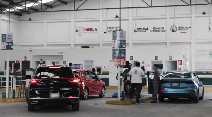 Solo 30% de autos en Puebla cumple con la verificación vehicular