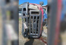 Volcadura en la Puebla-Orizaba deja un muerto y dos heridos