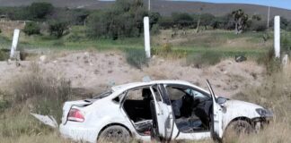 Volcadura en la Cuacnopalan–Oaxaca deja cuatro lesionados