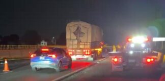 Motociclista muere arrollado en la México-Puebla