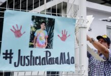Familia de Aldo Padilla exige justicia en audiencia contra Edgar N