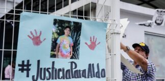 Familia de Aldo Padilla exige justicia en audiencia contra Edgar N