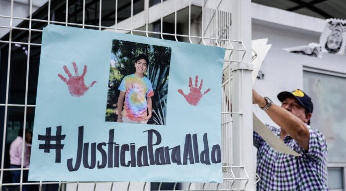 Familia de Aldo Padilla exige justicia en audiencia contra Edgar N