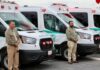Entregan ocho ambulancias a Puebla para mejorar traslados