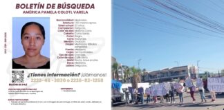 Bloquean Vía Atlixcáyotl para exigir aparición de América Pamela