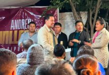 Andrés Villegas realiza asamblea informativa en San Mateo Tlaixpan