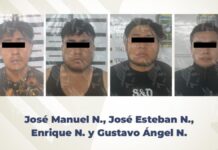 Capturan a cuatro presuntos homicidas en Puebla capital