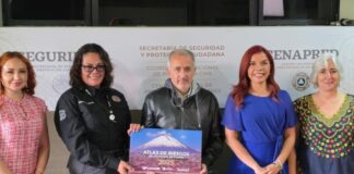 Ayuntamiento de Puebla entrega Atlas de Riesgos al CENAPRED