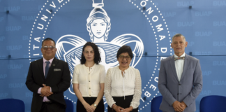 Lilia Cedillo reconoce resultados del Bachillerato 5 de Mayo