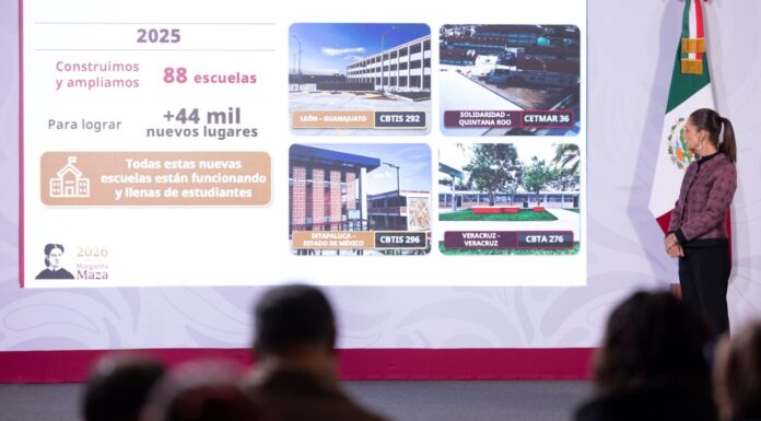 Sheinbaum duplica meta sexenal del Bachillerato Nacional